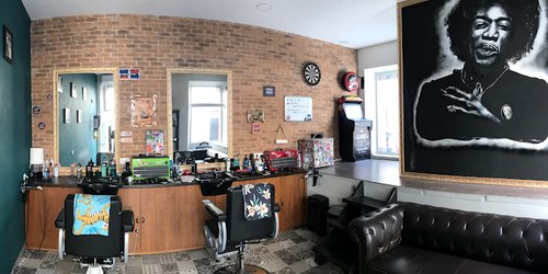 Gents Barbershop Corfu interior
